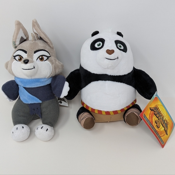 Cineplex Other - Kung Fu Panda Fox Zhen Plush 4 Movie Toy Stuffed Animal Set